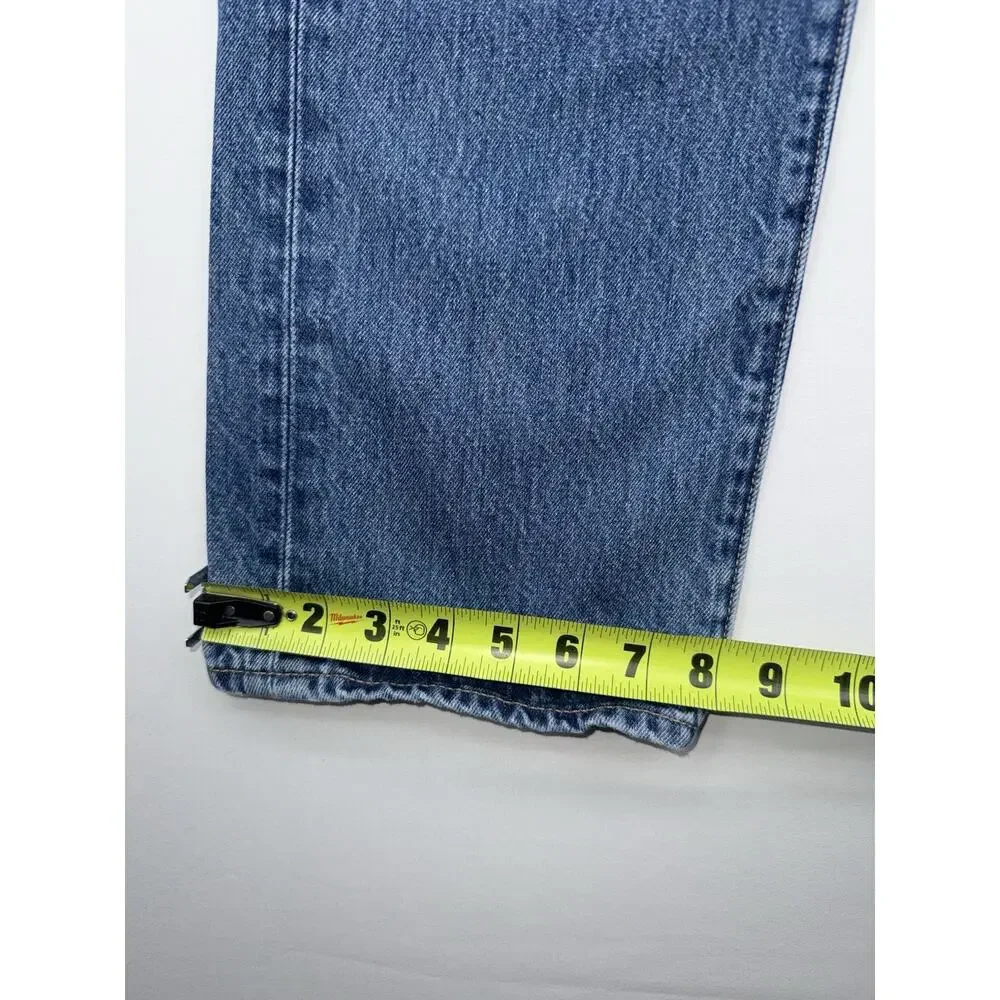 Levi’s 505 White Oak Jeans USA MADE Marked 36 X 30 Men’s Medium Wash Straight.